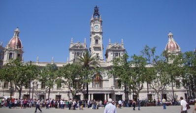 Visita al ayuntamiento de Valencia